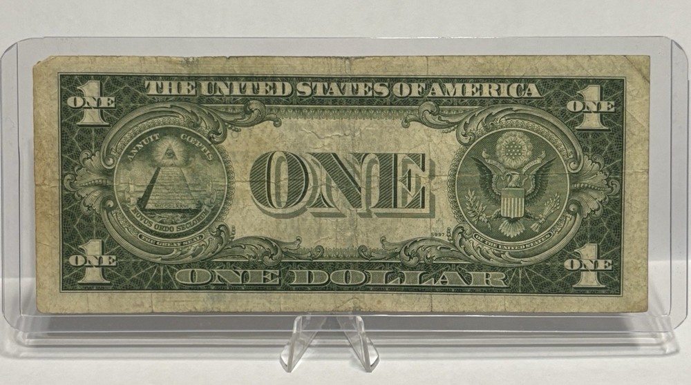 1935 E $1 Note Silver Certificate, #61665176! 🔥🔥