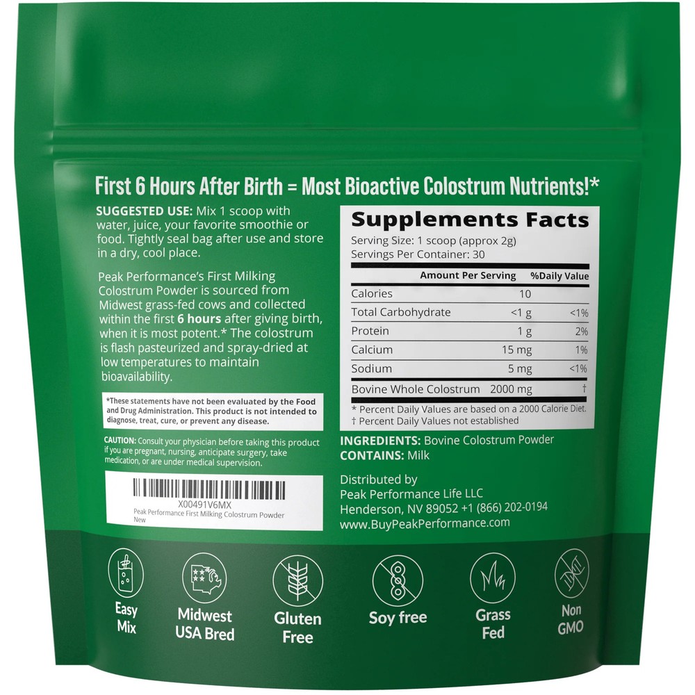 First Milking Colostrum Powder