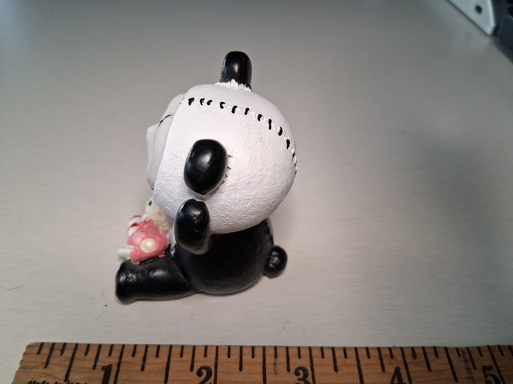 FURRYBONES Skull Figurine PANDA BEAR DOLL KILLER VOODOO Skeleton