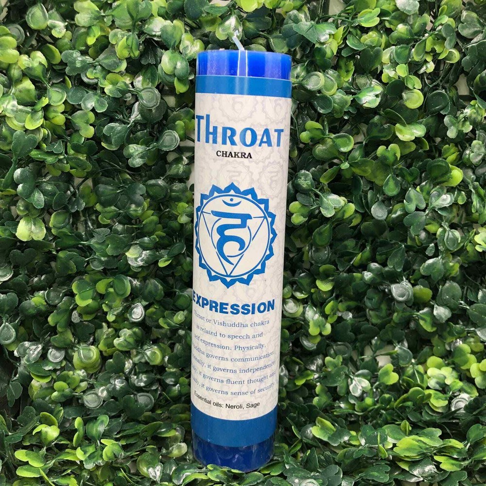 Throat Chakra Candle