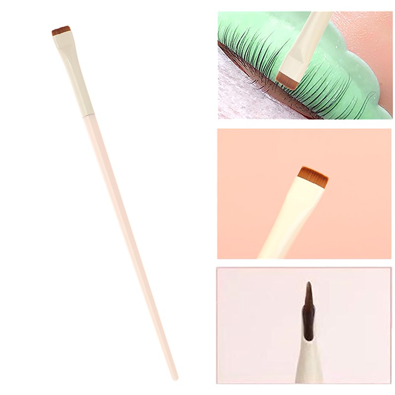 Flat Head Perm Brush Eyelash Styling Brush Lamination Eyelashes Separating Tool