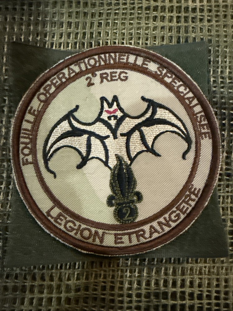 French Foreign Legion  2 Reg Patch Commando Group Patch -engineers