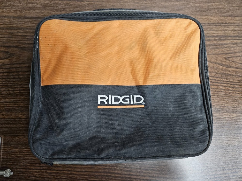RIDGID R7111 Corded 8 Amp Variable Speed 1/2" Drill w/ Handle, Key & Bag