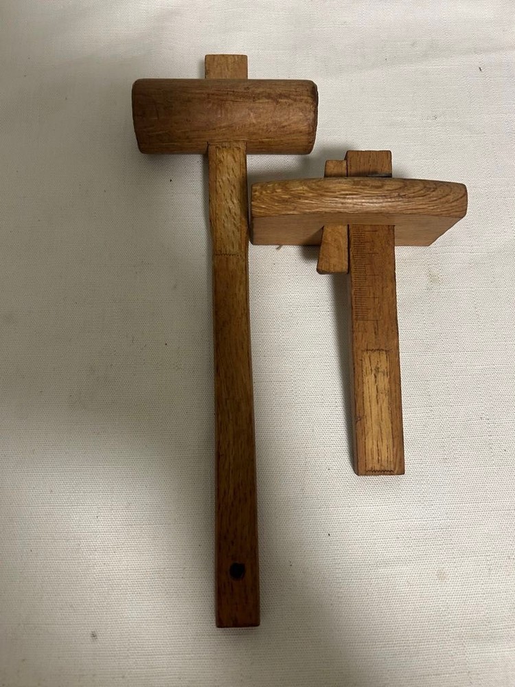 There are small stains and scratches.