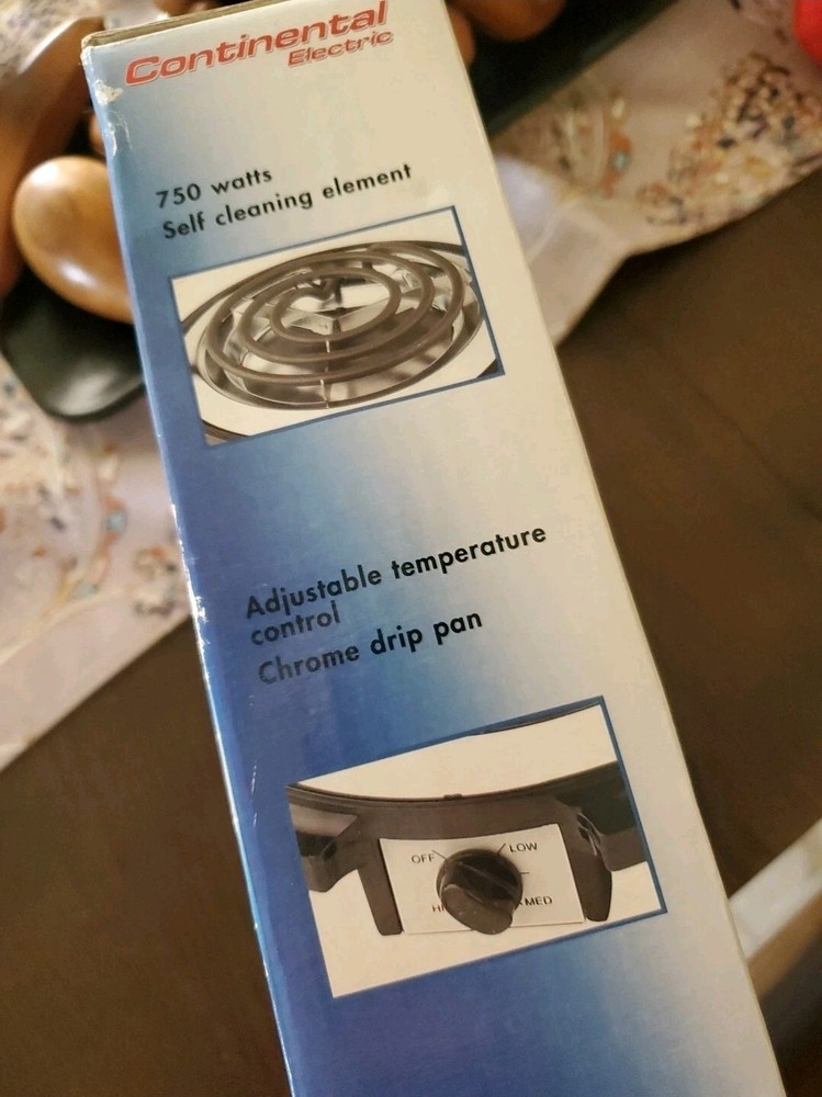 Continental Electric Single Burner 750 Watts CE23301