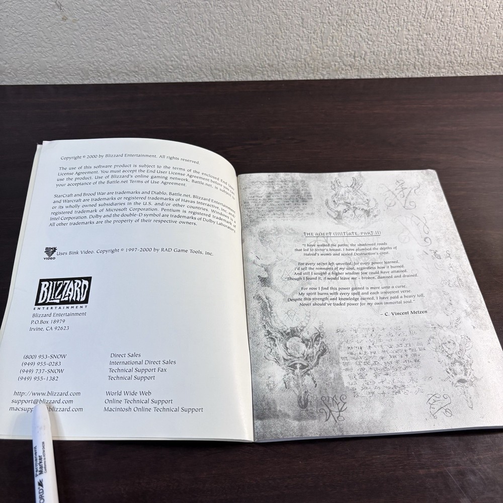 Diablo 2 Official Ultimate Strategy Guide Blizzard 2000