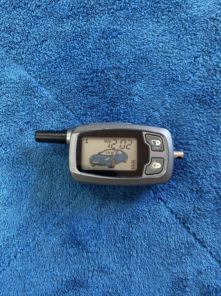 USED PROTSTART ELVNTRBB 2-WAY LCD REMOTE FOB TRANSMITTER - TESTED