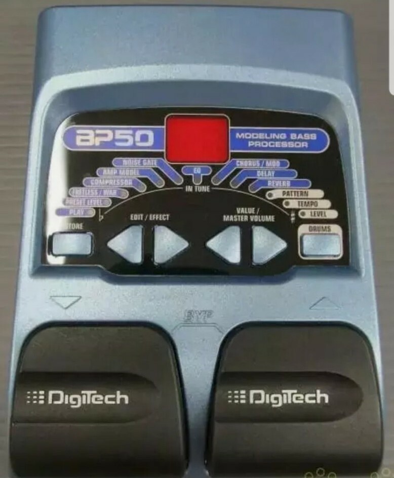 Digitech BP50 Modeling Bass Processor Pedal