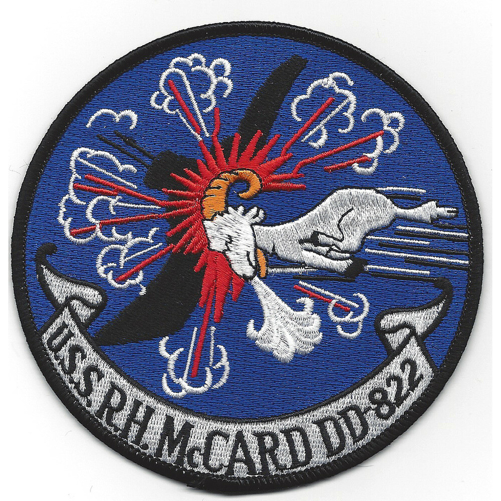 USS Robert H. McCard DD-822 Ram Patch