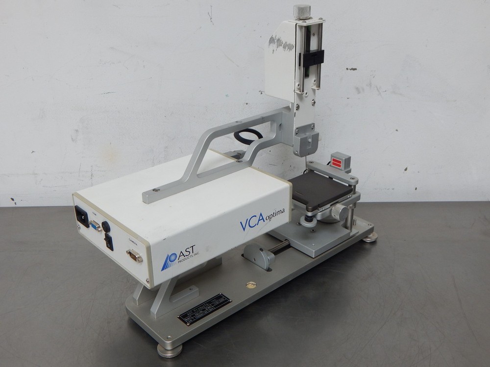 AST PRODUCTS VCA OPTIMA VIDEO CONTACT ANGLE SYSTEM