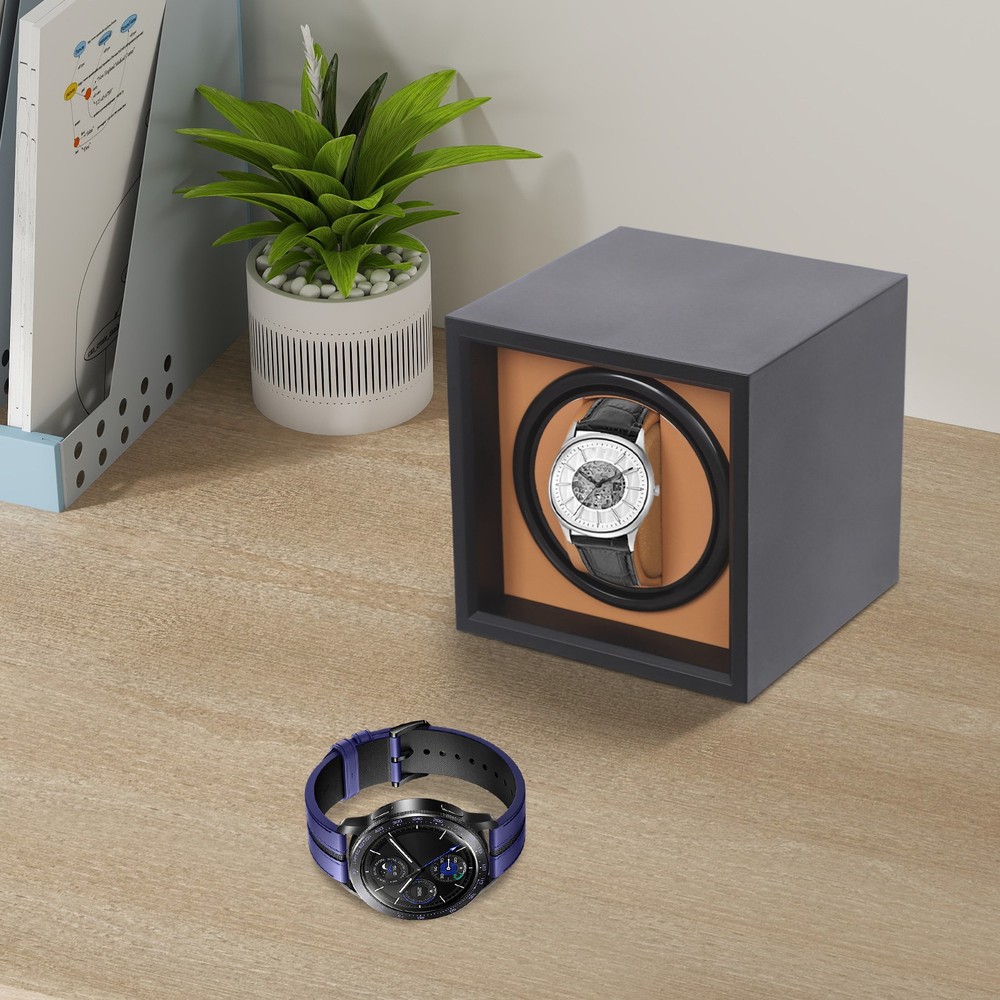 Automatic Single Watch Winder Automatic Watch Display Box Luxury Storage Case
