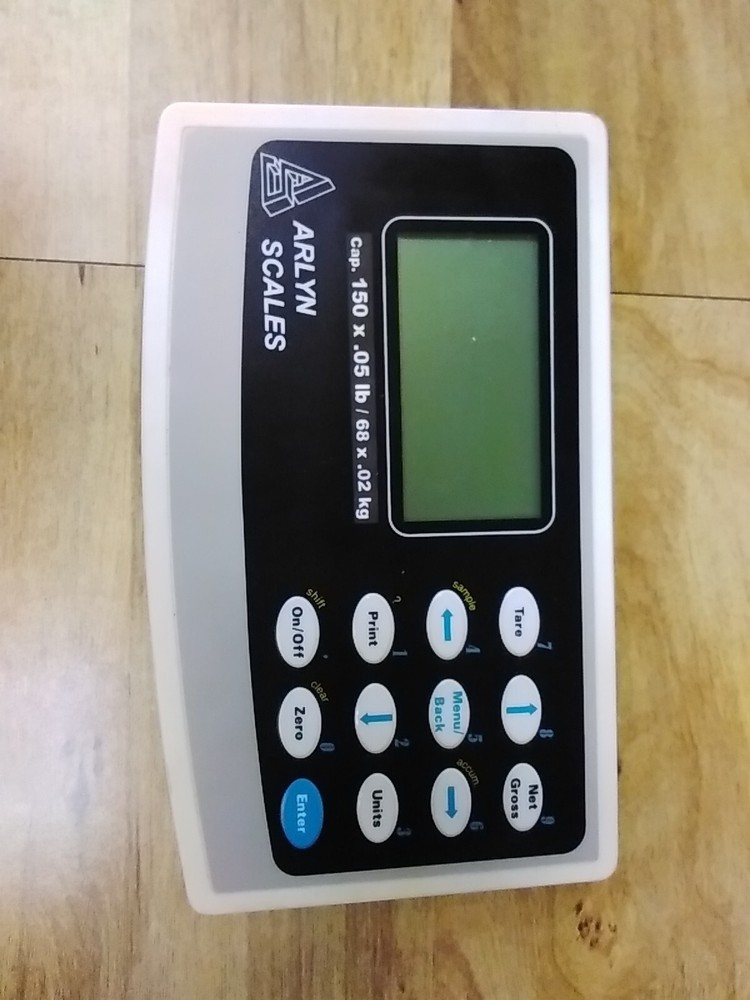 Arlyn Scales 150x .05lb Control Display