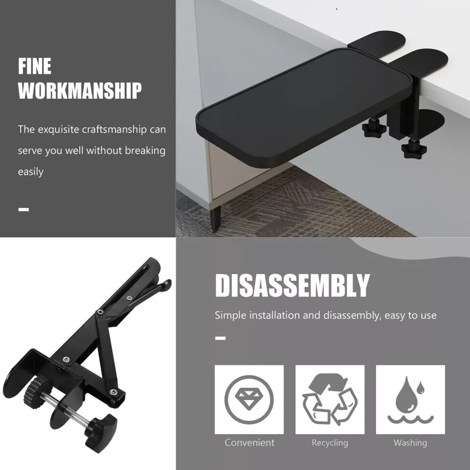 Replacement Desktop Extension Board Bracket Desktop Keyboard Tray Bracket
