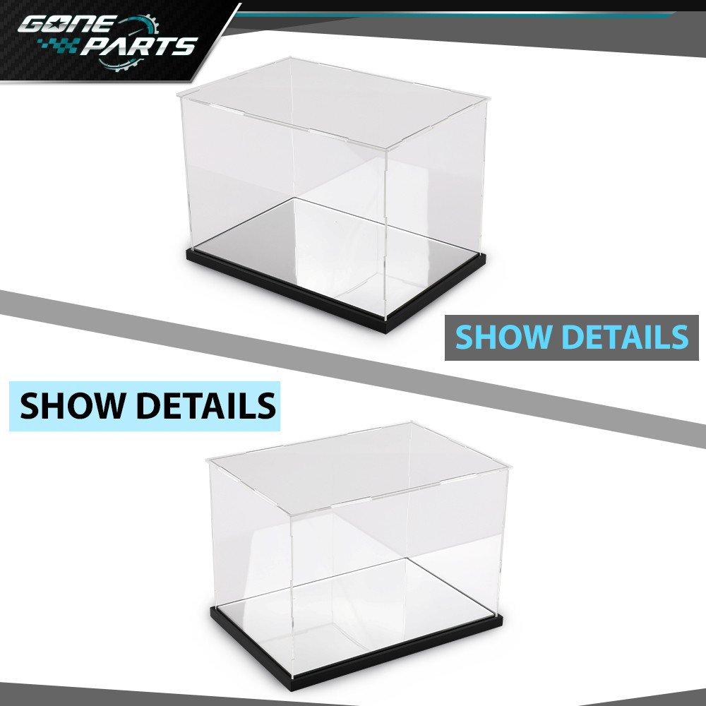 Clear Single Boxing Glove Horizontal Display Case