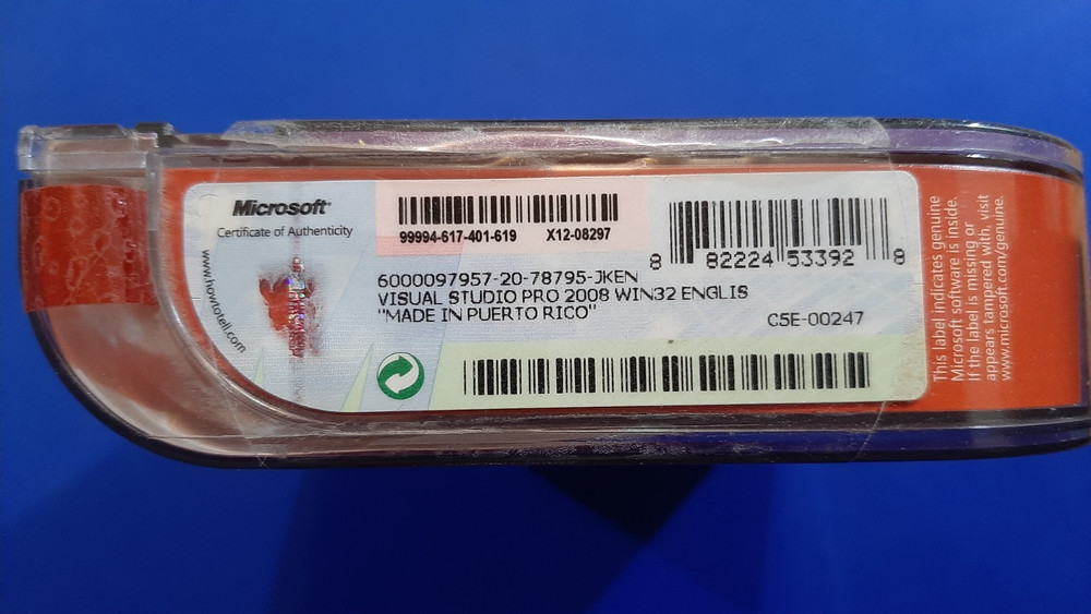 Microsoft Visual Studio 2008 Professional Edition Upgrade with SQL Server 2005