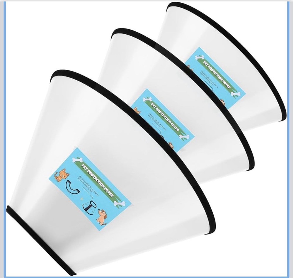3 PCS Flexible Plastic Cone for After-Surgery Size Medium