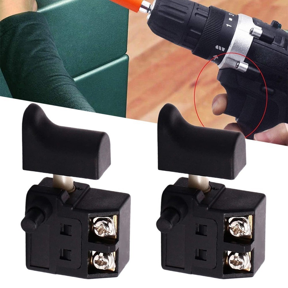 2?? Speed Regulating Switch 250V Trigger Button Switch for Electric Drill Planer