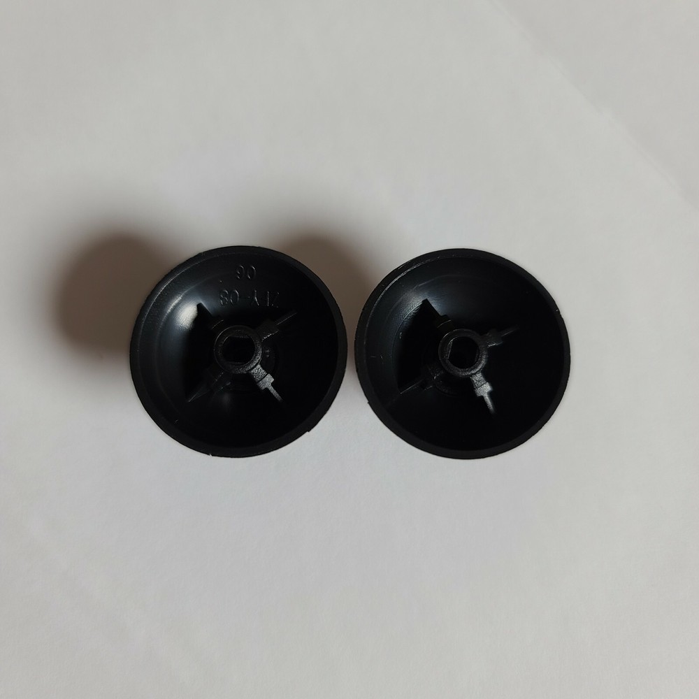 2 Microsoft Xbox 360 Joysticks Replacement Thumb Sticks Analog Black