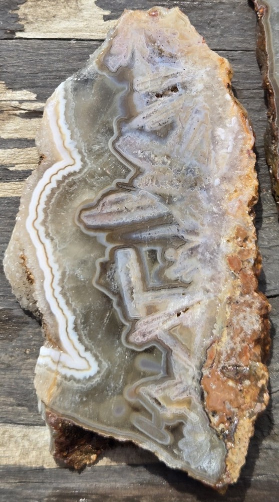 Turkish Agate Slabs Slices From One Stone Matching Lapidary Unique