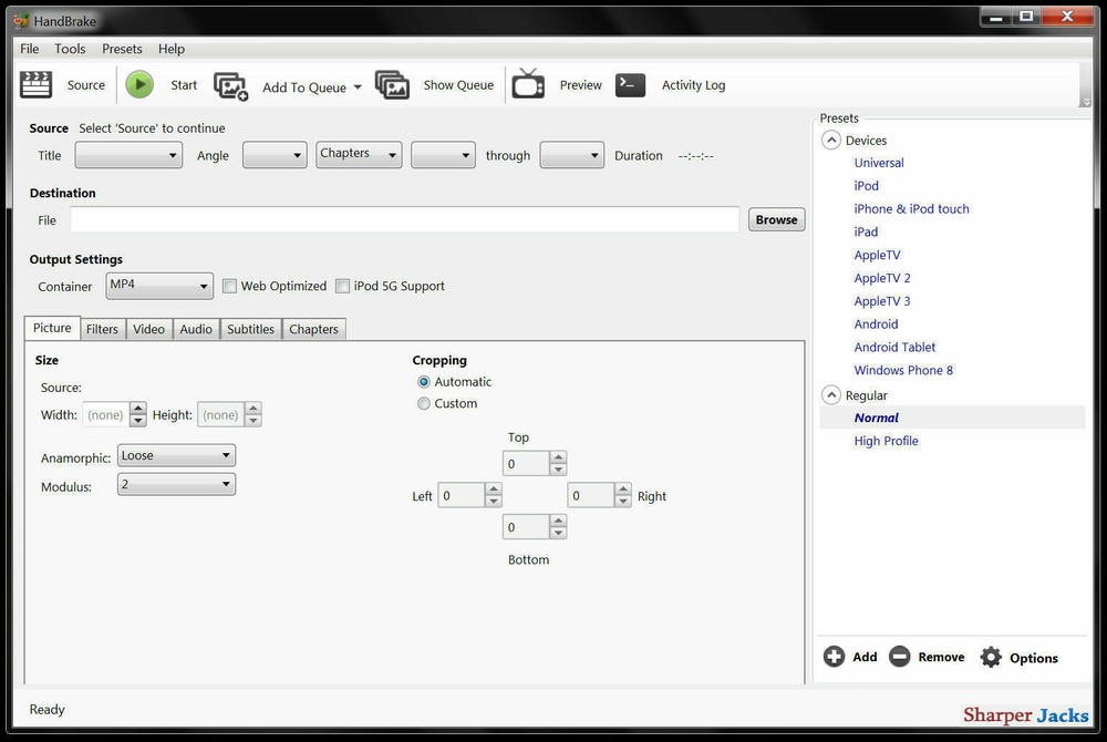 NEW & Fast Ship! HandBrake DVD Ripper / Converter / Transcoder - Mac Combo USB