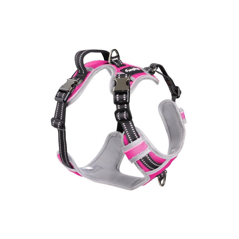 - Step-in Dog Harness - for Medium Dogs - Soft Padding & Reflective Trim - Ad...