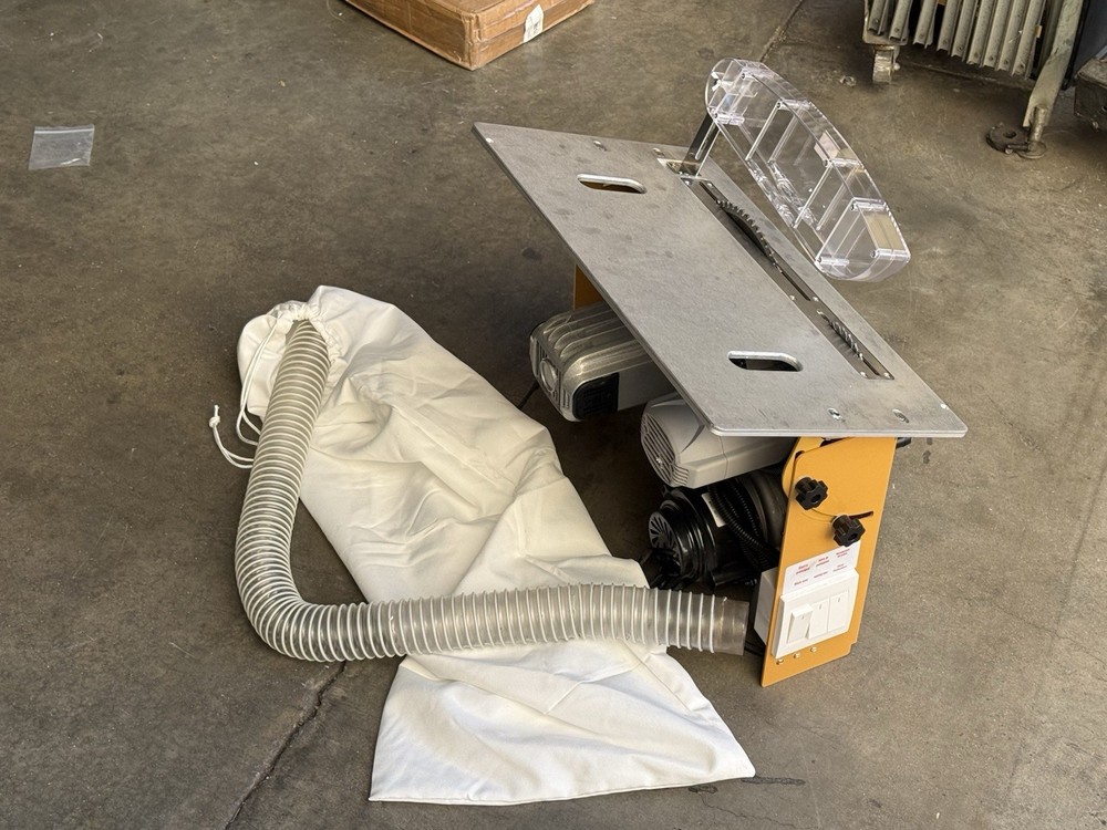 Electric Sliding Table Saw Tilt Folding Saw Multi-Function Workbench