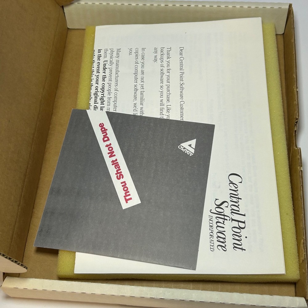 1988 COPY II Disk Tools IBM PC & Compatibles Software Manual & Floppy Disk