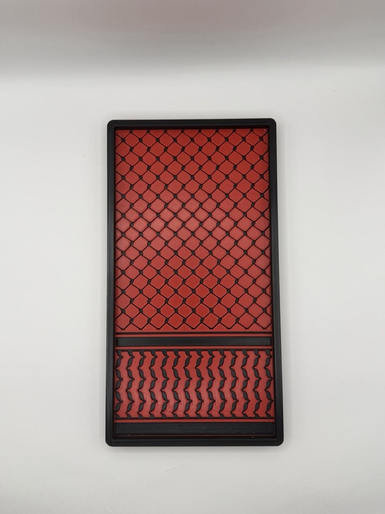 Keffiyeh Pattern EDC Valet Tray - 3D Printed Catchall - Middle Eastern Decor