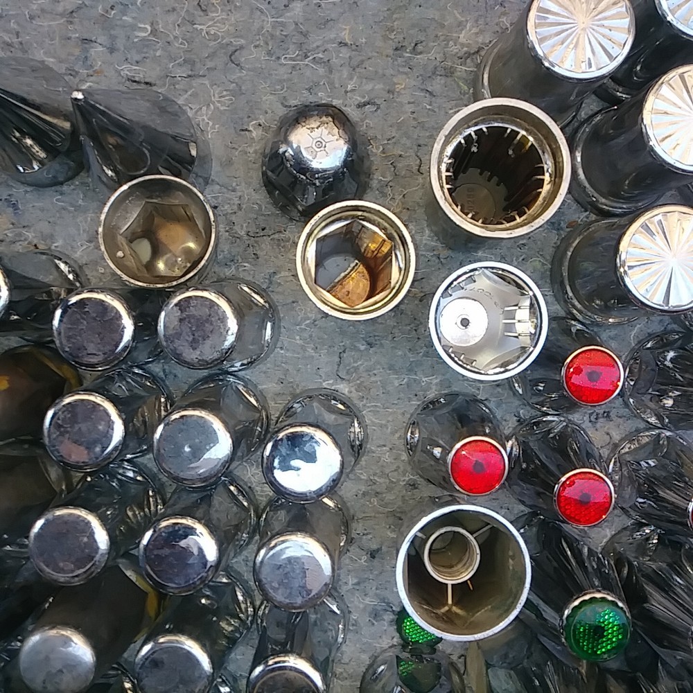 80+ Semi Lug Nut Covers Plastic Misc Types & Sizes