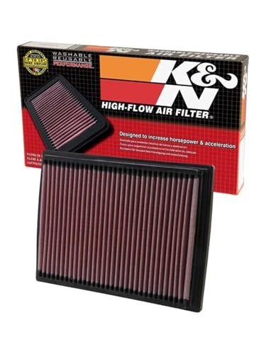 Engine Air Filter: Reusable, Clean Every 75,000 Miles, Washable, Replacement