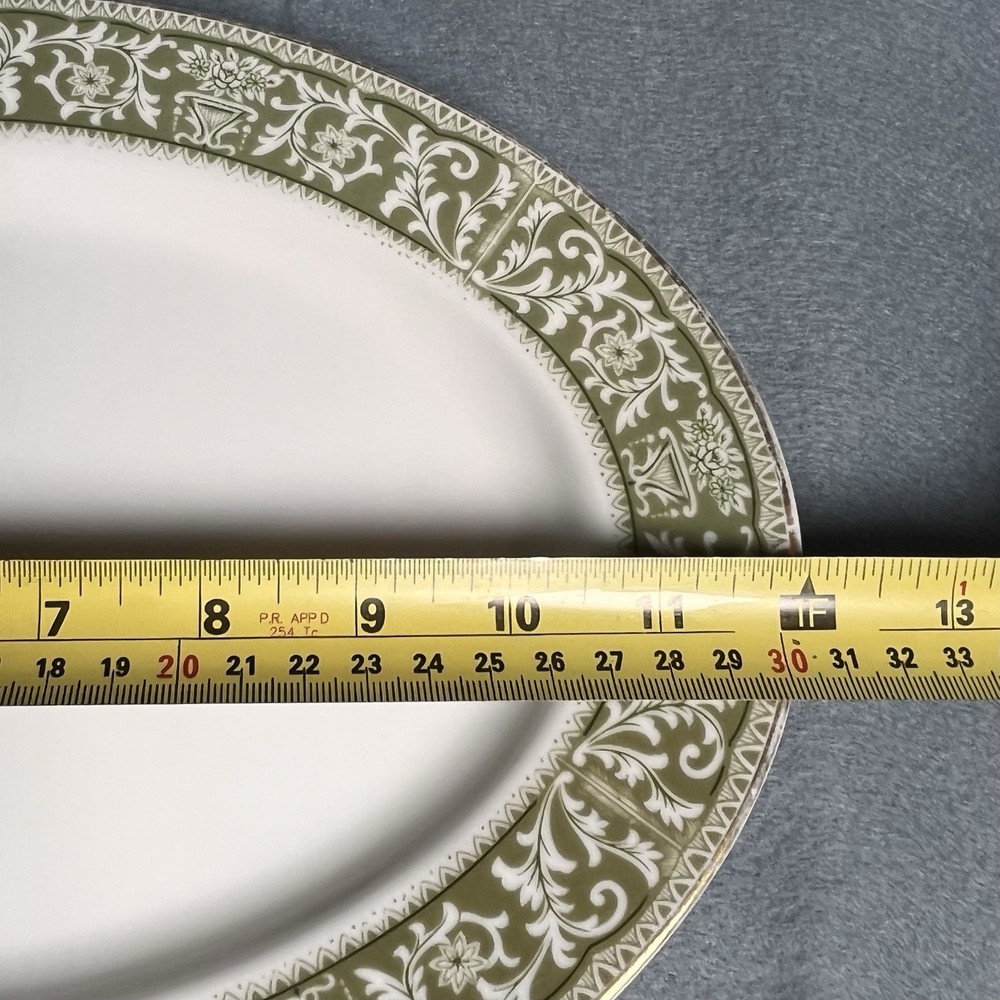 Style House Baronet Pattern 12”Serving Platter MCM