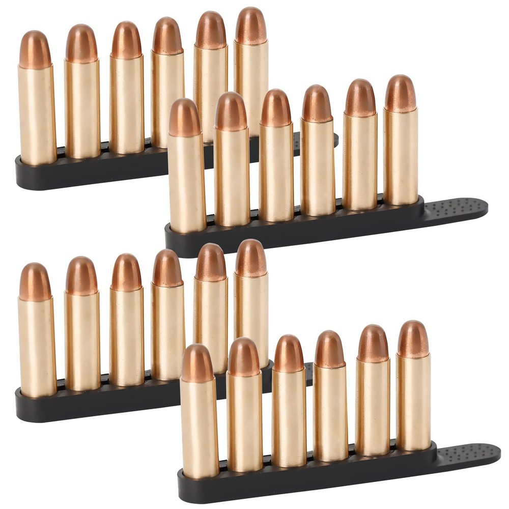 Aolamegs Speed Strip,Speed Loader 6 Rounds for .38/.357 4pack