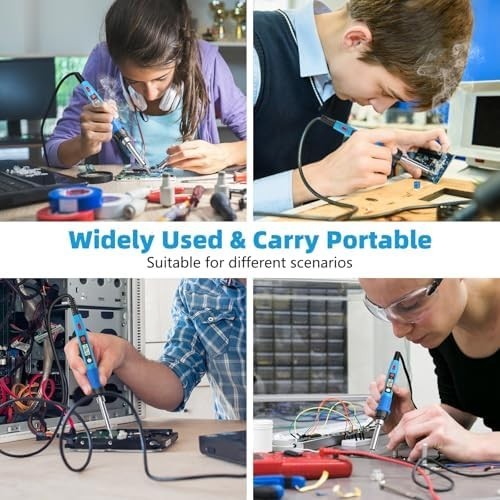 Precision Soldering Micro Pen Heavy Duty Kit Small Electrical Welding Tool