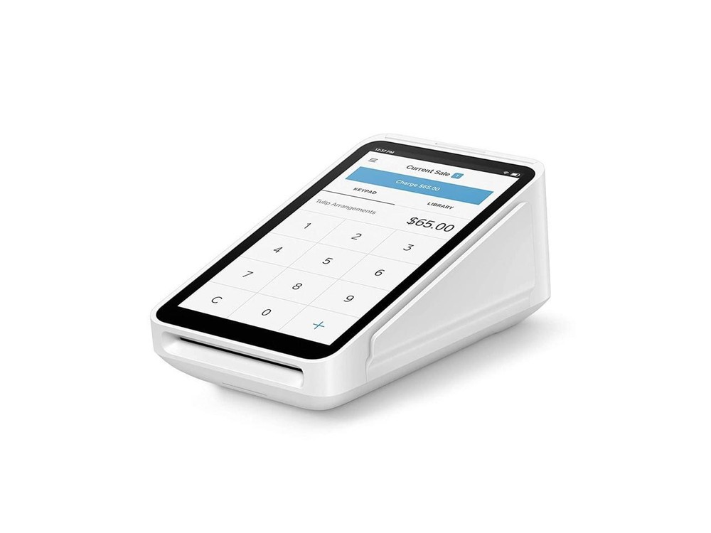 Square Terminal Handheld Card Reader - White - A-SKU-0584