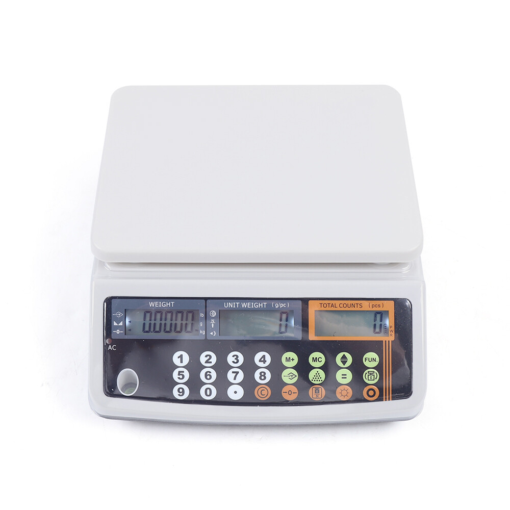 LCD Electronic Counting Scale Digital Computing Food Meat Price Weight Scale