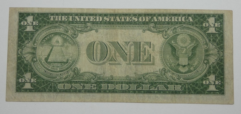 1935-A "S" Experimental $1 Silver Certificate Note FINE+Fr#1610