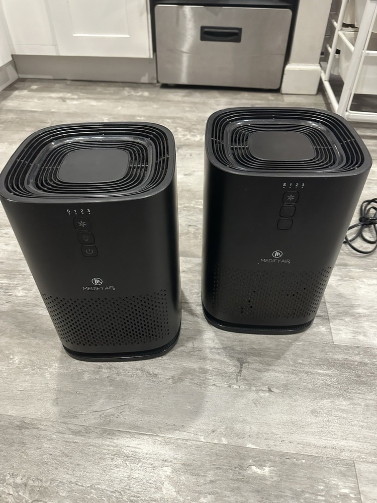 Medify Air MA-14 HEPA Air Purifier - Black, Two Pack
