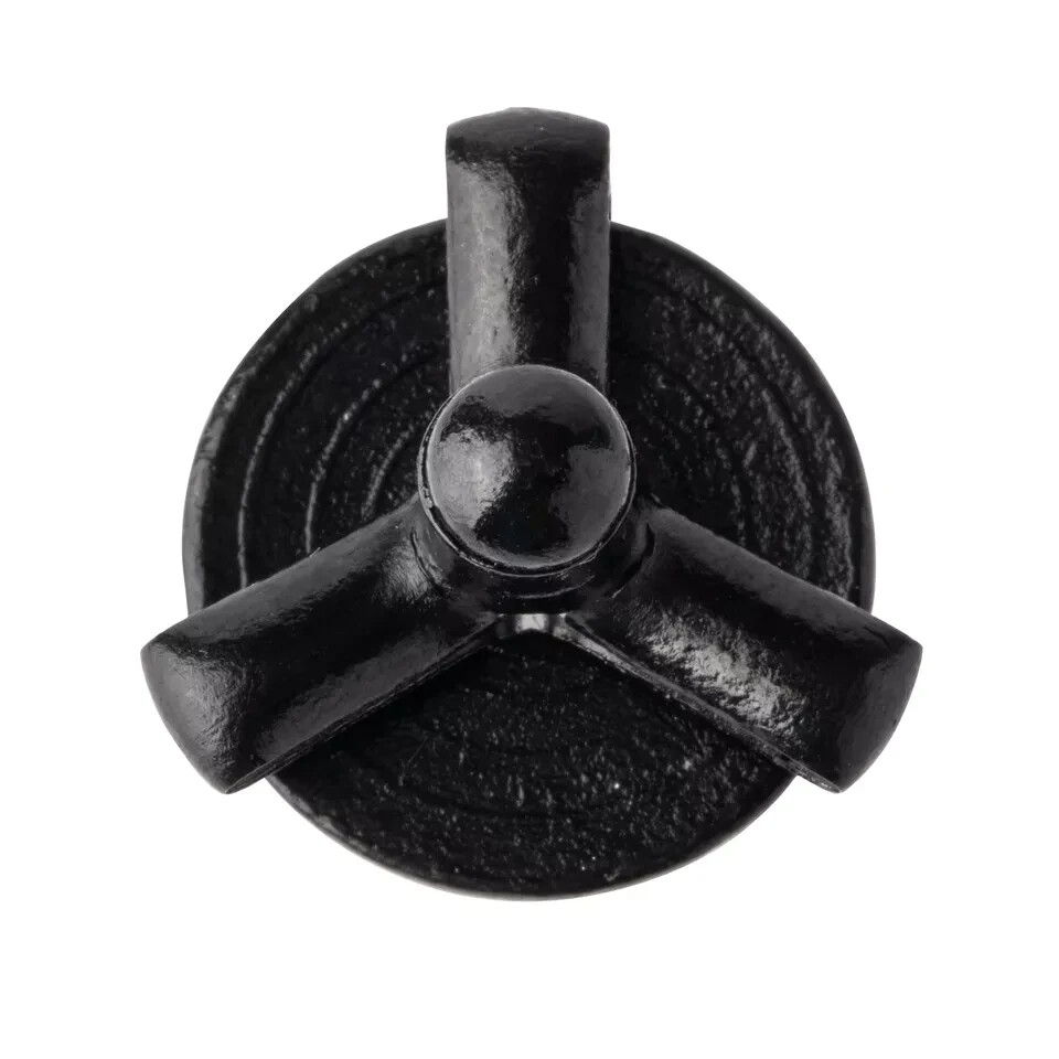 50pcs 3/16" x 1" Large Head Tri-Fold Exploding Aluminum Pop Rivets (Black)