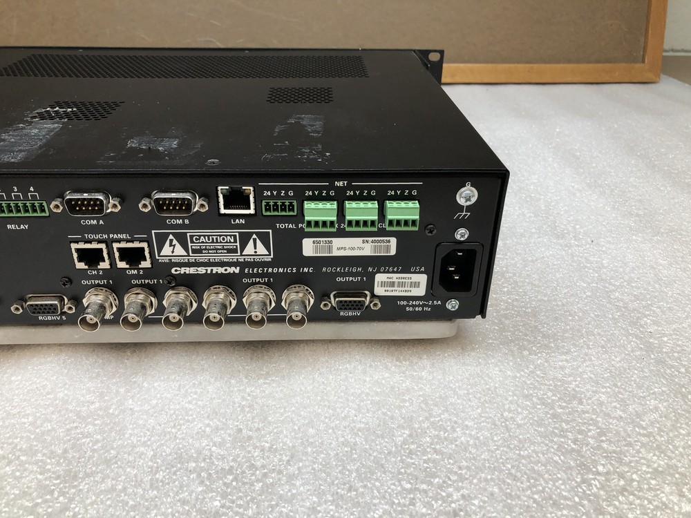 Crestron MPS-100 Professional Media Multi-Input Presentation System