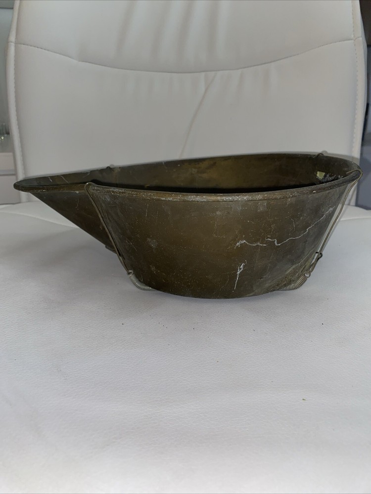 Vintage Coal Scuttle Bucket Metal Antique