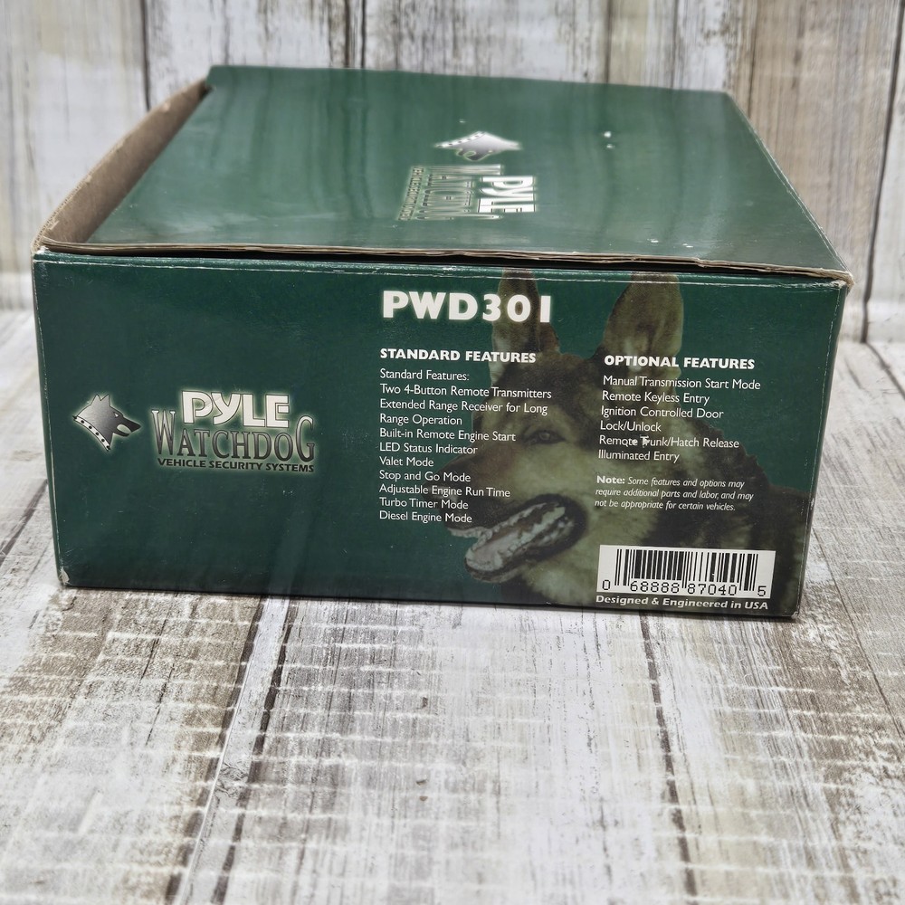 PYLE Watchdog PWD-301 Vehicle Security System
