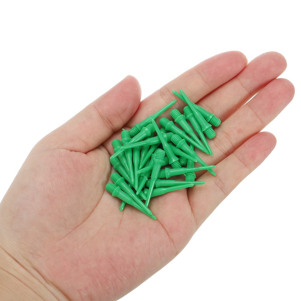 Plastic Dart Tips, 150 Pack 2BA Thread Soft Dart Tips Dart Accessories, Green