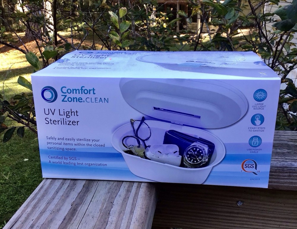 COMFORT ZONE CLEAN UV LIGHT STERILIZER