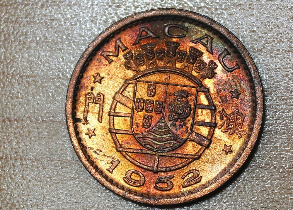1952 Macau 10 Avos