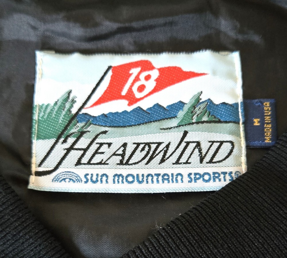 Men's "Headwind" Golf Windbreaker Jacket - Size Medium