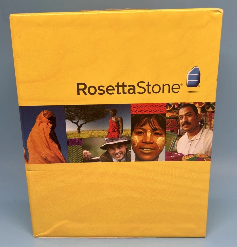 Rosetta Stone French Level 1 CD ROM Set Language Learning Software PC