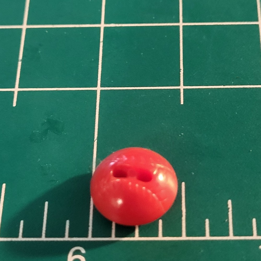 Colt # 41 button  red baseball 1/2" confirmed pattern excellent condition