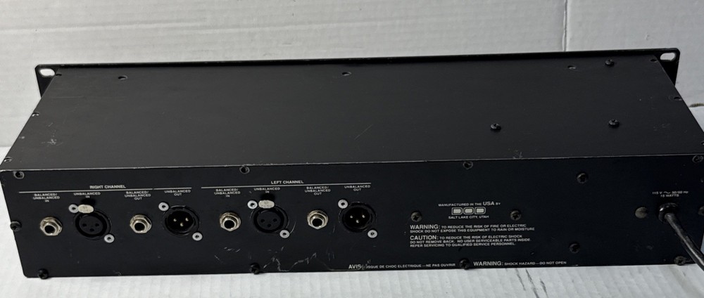 DOD R-830 C SERIES GRAPHIC EQUALIZER
