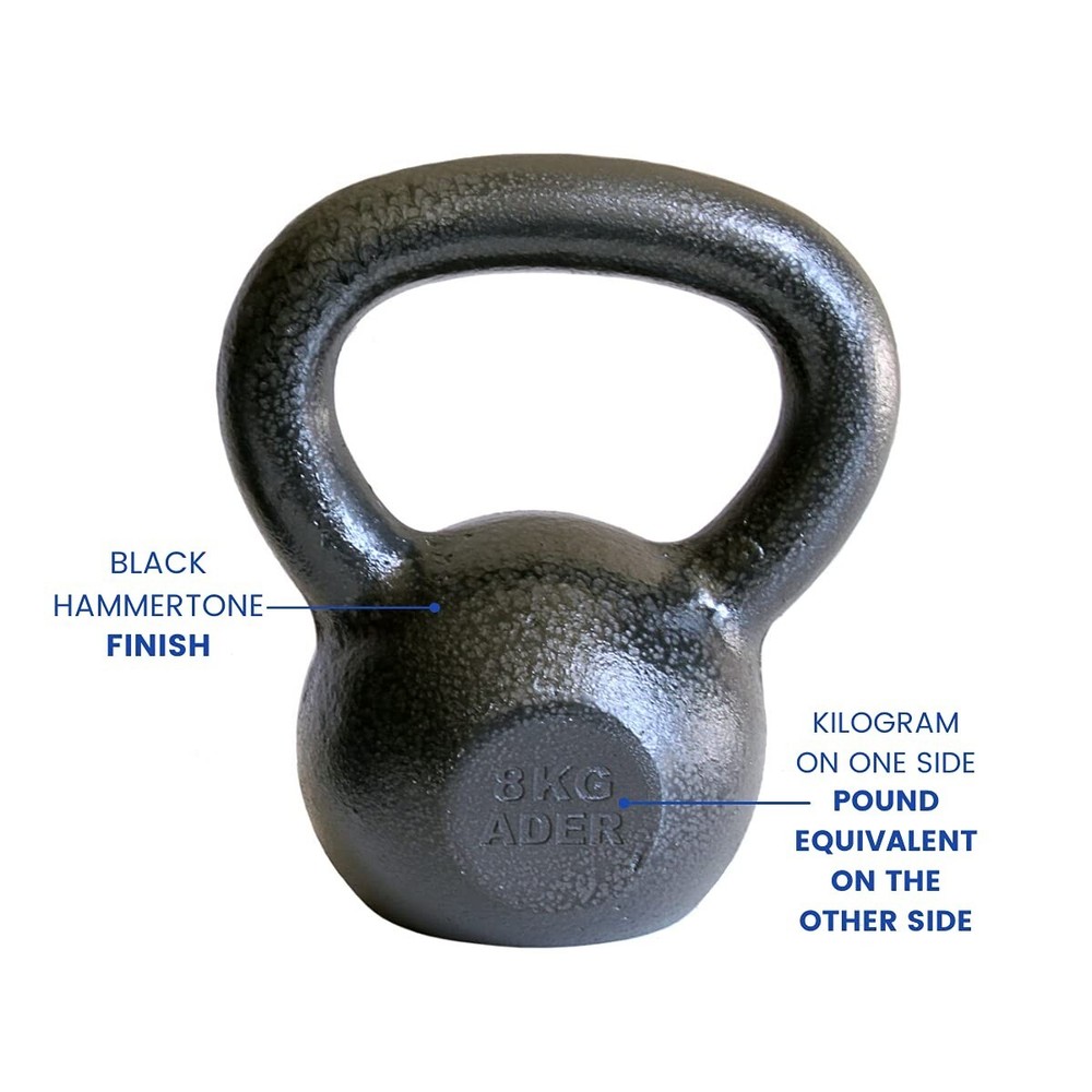Ader Premier Kettlebell- (8kg /18lb)