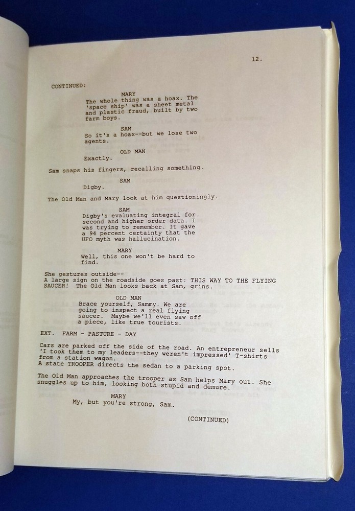 PUPPET MASTERS original script DONALD SUTHERLAND JULIE WINTER 1994 sci fi aliens